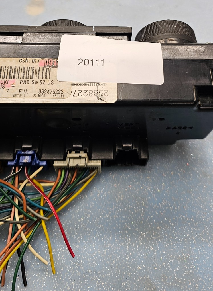 🔥09-12 TRAVERSE DASH CLIMATE CONTROL A/C HEATER TEMPERATURE HVAC PANEL BLACK