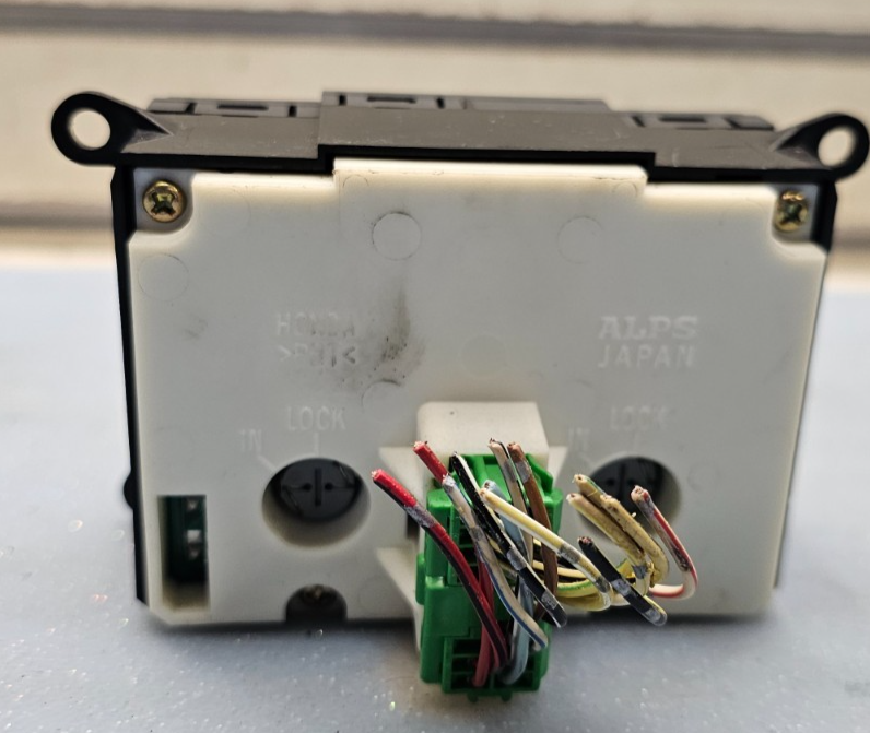 🔥01-06 Acura MDX Rear AC A/C HVAC Heater Climate Temperature Control Black