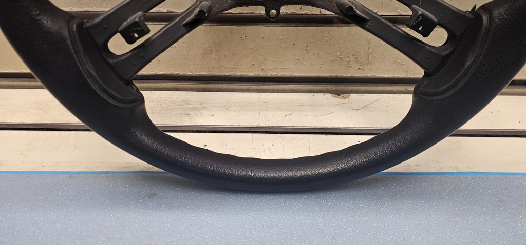 🔥97-02 Jeep Wrangler TJ Leather Steering Wheel Black OEM