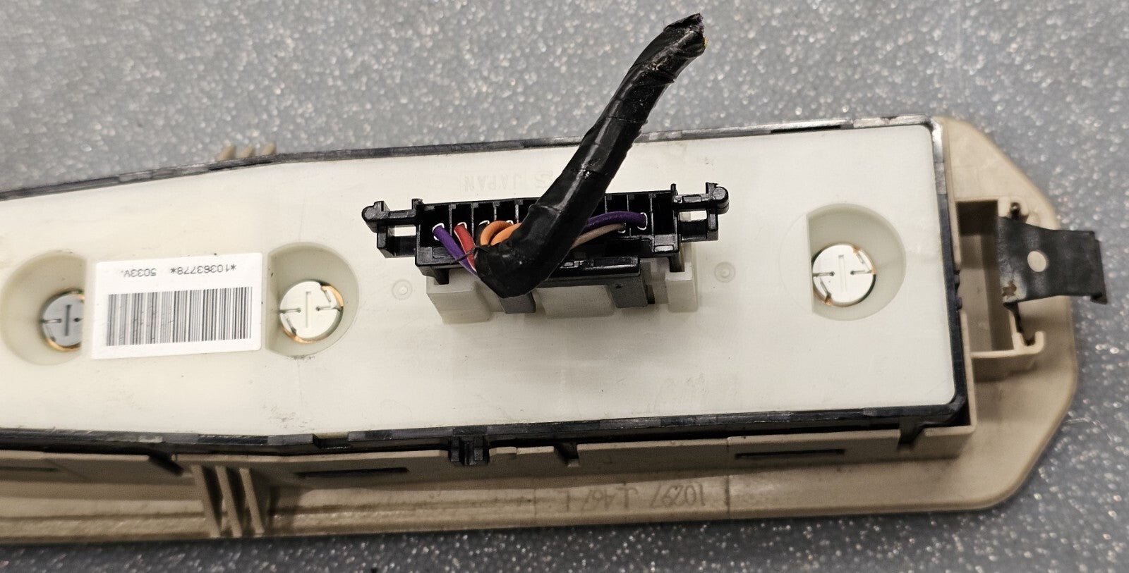 🔥03-07 CADILLAC CTS SRX LEFT Driver Door Master Power Window Switch Tan OEM