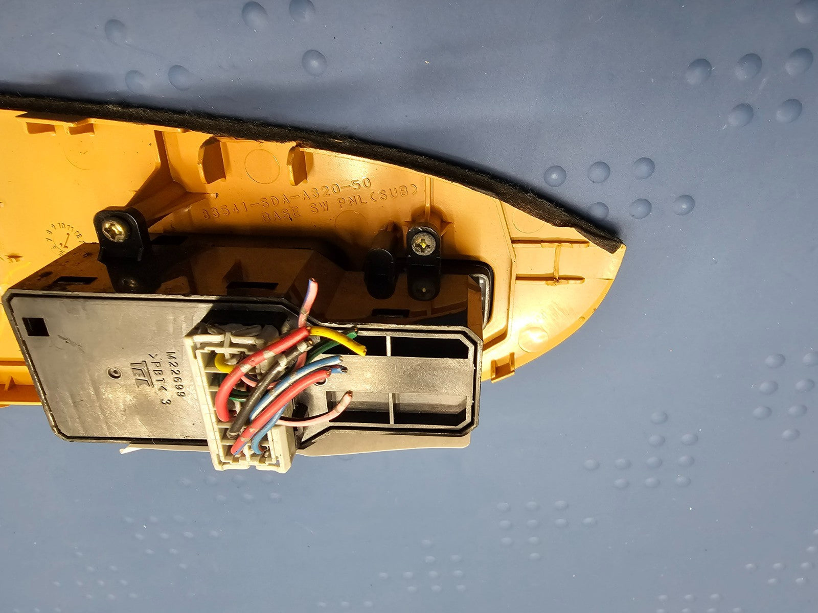 🔥03-07 Accord Coupe Right Passenger Window Power Switch Bezel Assembly Wood