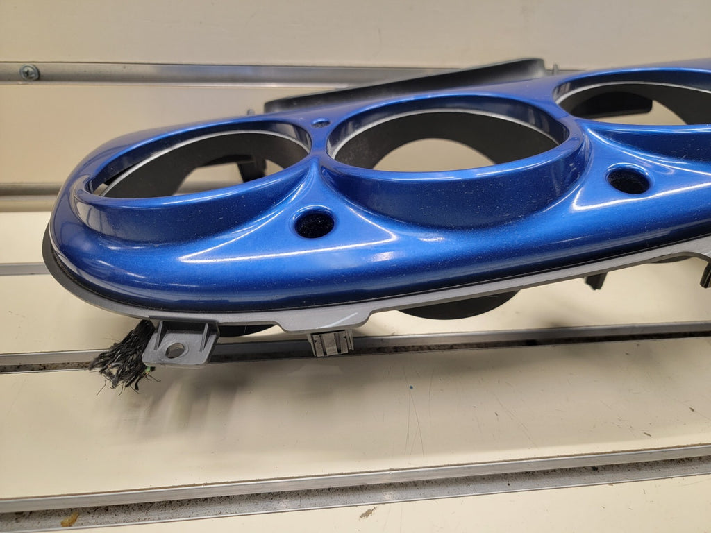 🔥01 -05 CHRYSLER PT CRUISER DASH INSTRUMENT SPEEDOMETER CLUSTER BEZEL  BLUE