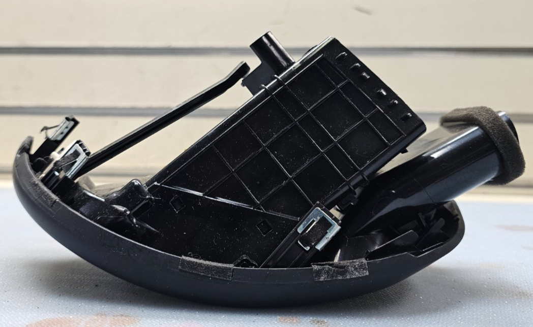 🔥10-13 KIA FORTE DASH LEFT DRIVER A/C AC AIR VENT HEATER PANEL ASSEMBLY BLACK