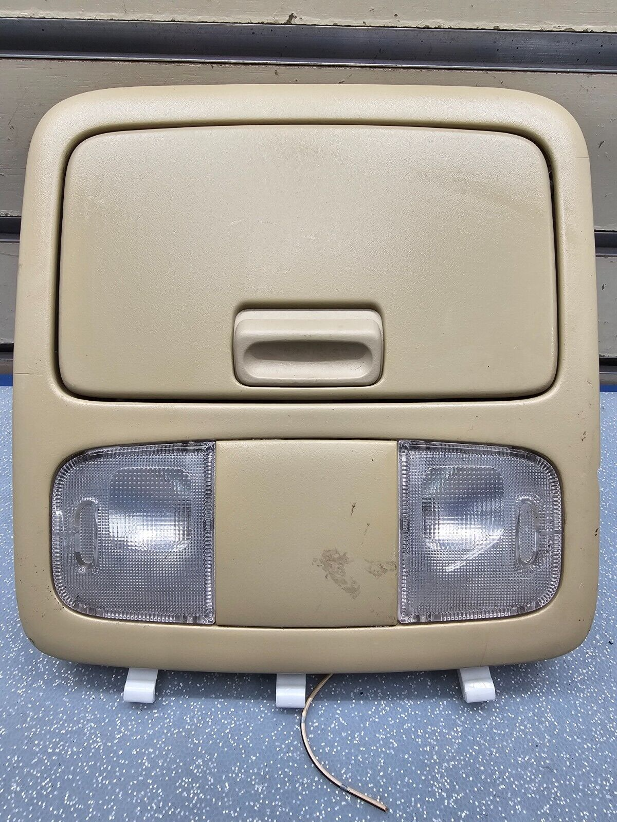 🔥02-06 CAMRY 4RUNNER Overhead Console Dome Map Light Lamp Storage Assembly TAN