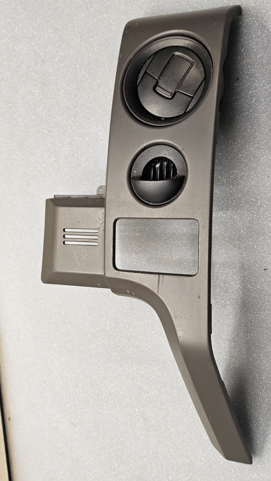 🔥09-14 Ford F150 Dash Left Driver Master Air Vent Heater AC A/C Panel Silver
