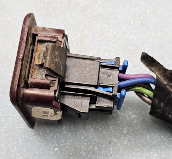 🔥95-05 Chevy GMC C/K Blazer Power Window Door Switch Lock REAR LH/RH Maroon OEM