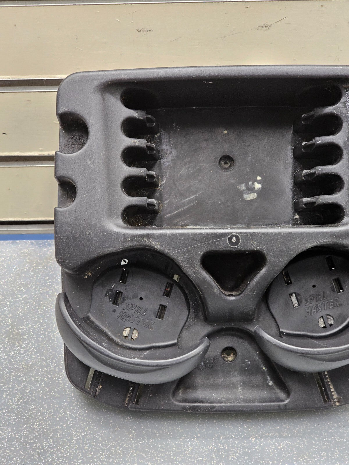 🔥11-16 Ford F250 Super Duty FRONT DASH FOLDING DUAL CUP DRINK HOLDER BLACK