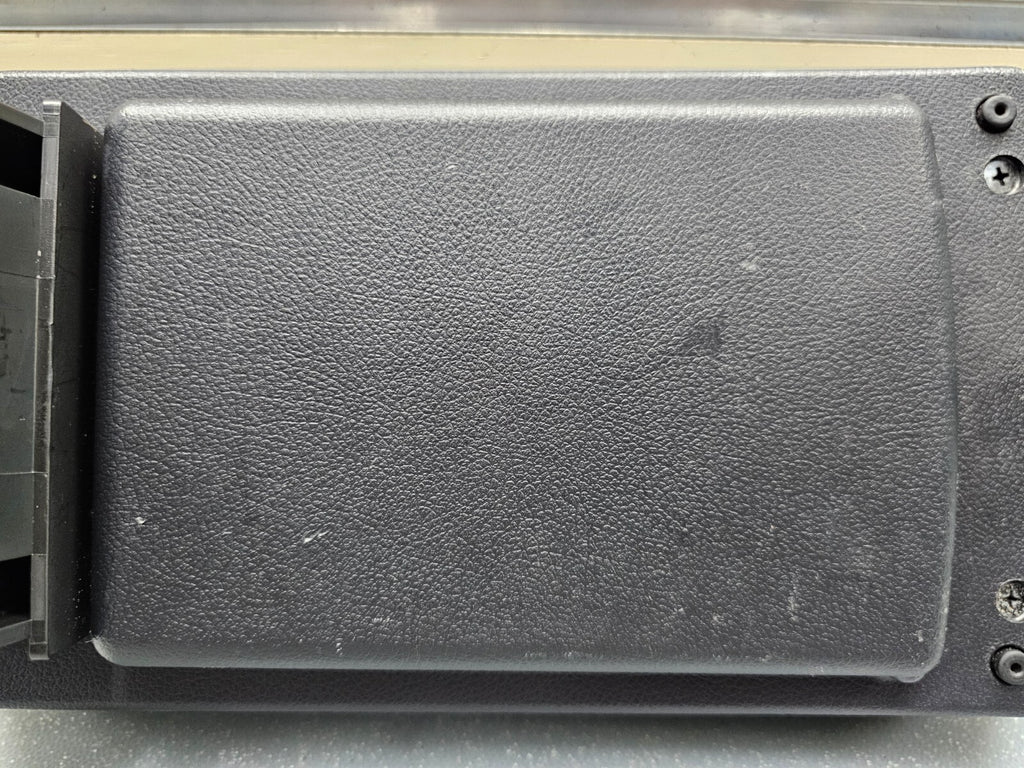 🔥2010-2013 Kia Forte Koup Center Console Leather Lid Arm Rest Storage Black OEM