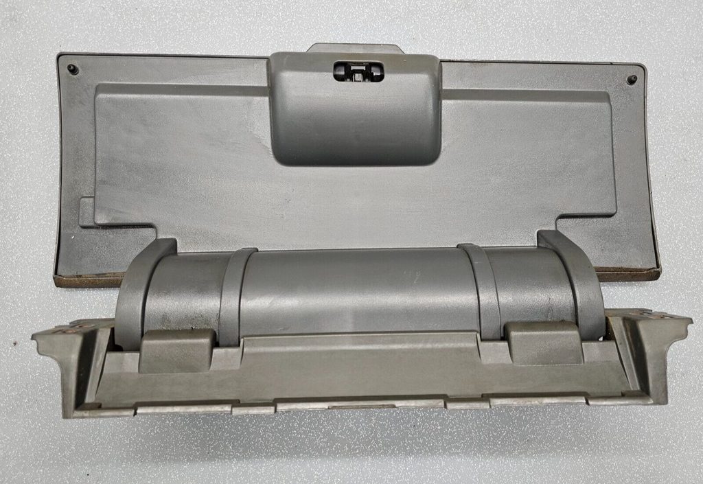 🔥13-18 DODGE RAM LARAMIE UPPER GLOVE BOX STORAGE COMPARTMENT DOOR ASSEMBLY GRAY