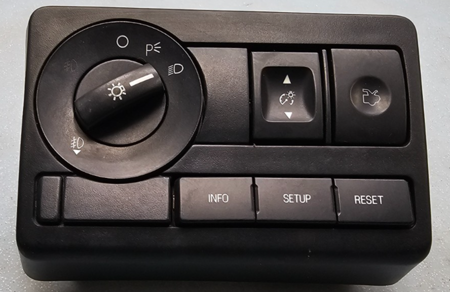 🔥06-09 FUSION Headlight Headlamp Head Light Lamp Dash Dimmer Trunk Switch Black