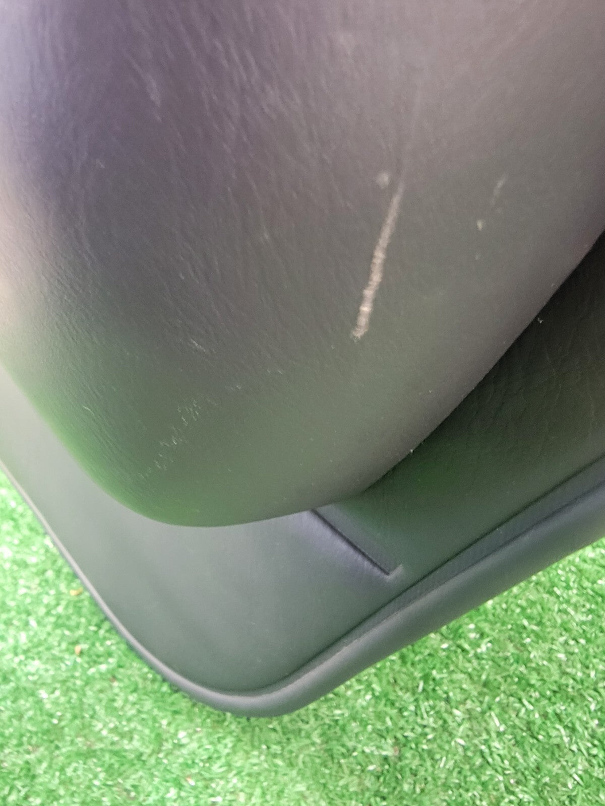 🔥93-97 Toyota Corolla RIGHT PASSENGER Rear Door Panel OEM DARK GRAY Cloth