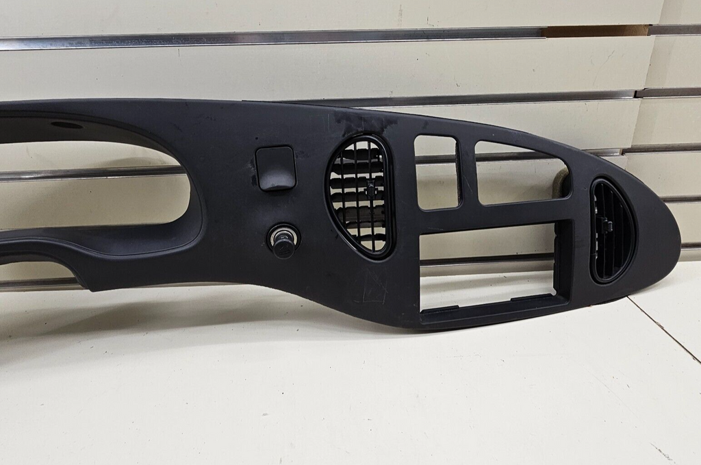 🔥97-03 Ford E-150 Econoline Dash Gauge Cluster Bezel Climate Radio Trim Black