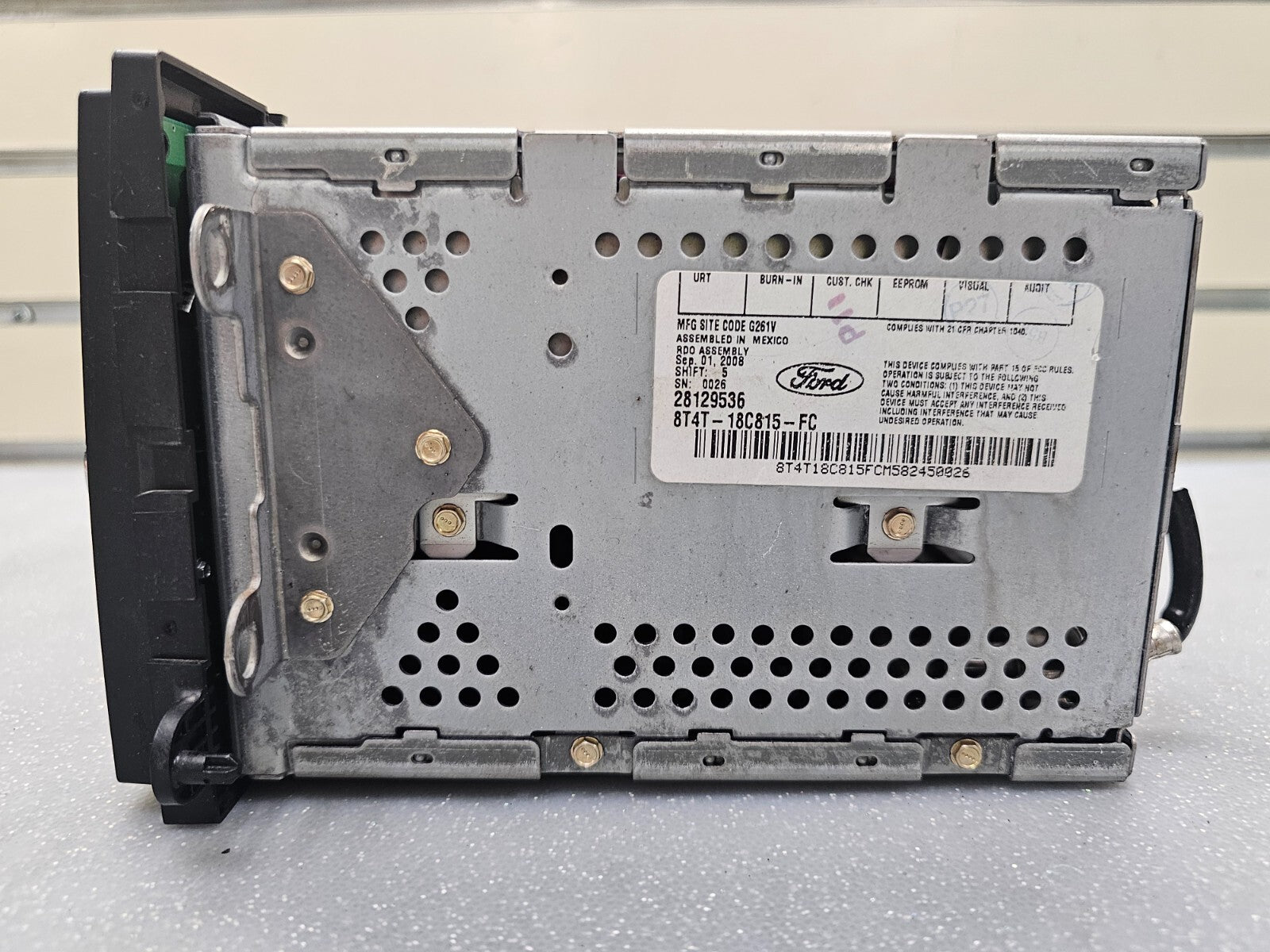 🔥07-10 Ford Edge Dash AM FM AUX MP3 Radio Stereo Receiver CD Player OEM