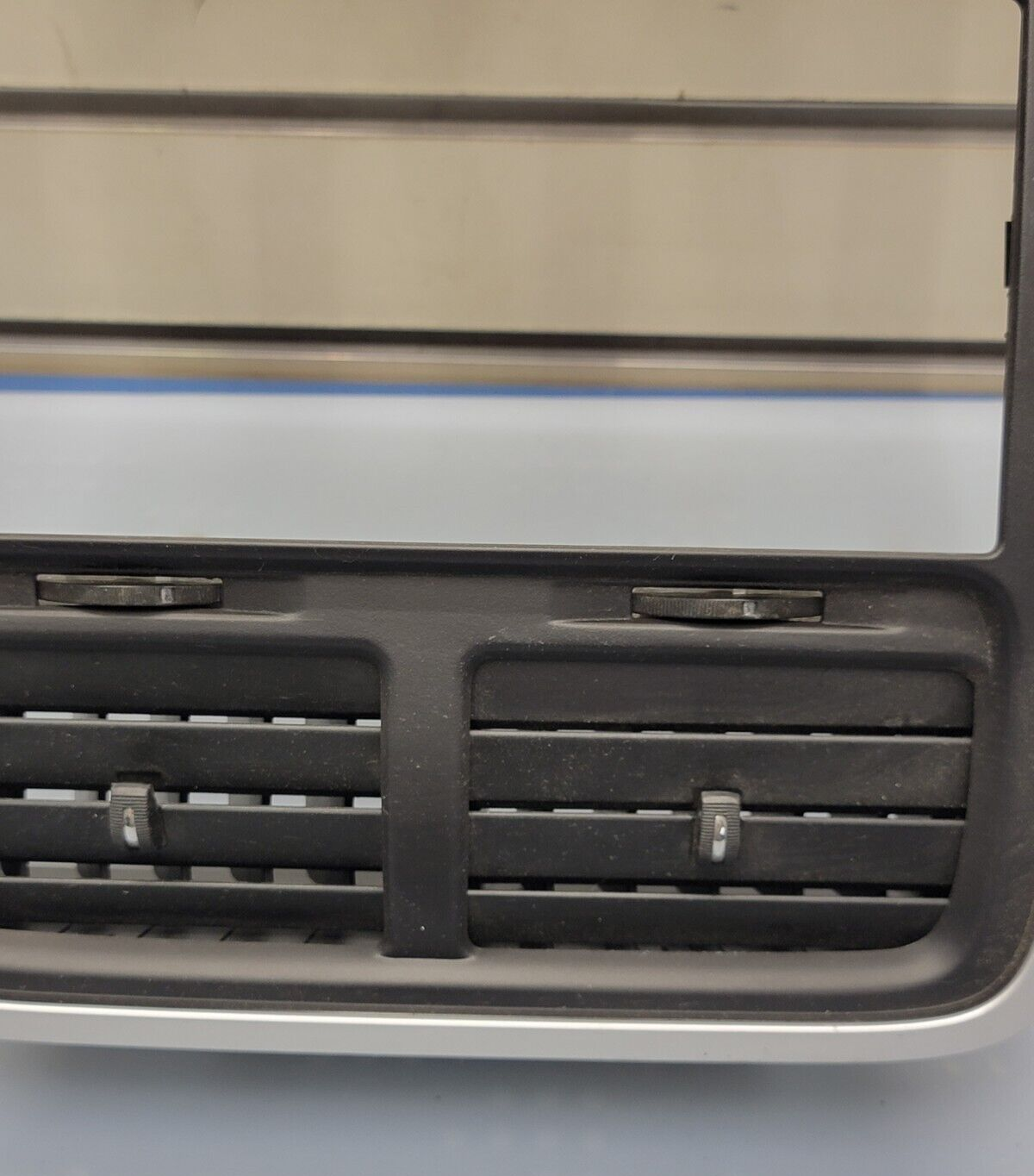 🔥10-12 Dodge Caliber Center Dash Radio Climate Control Bezel Trim Panel BLACK