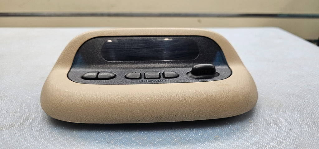 00-05 Monte Carlo Impala Overhead Console DIGITAL DISPLAY Homelink Assembly Tan