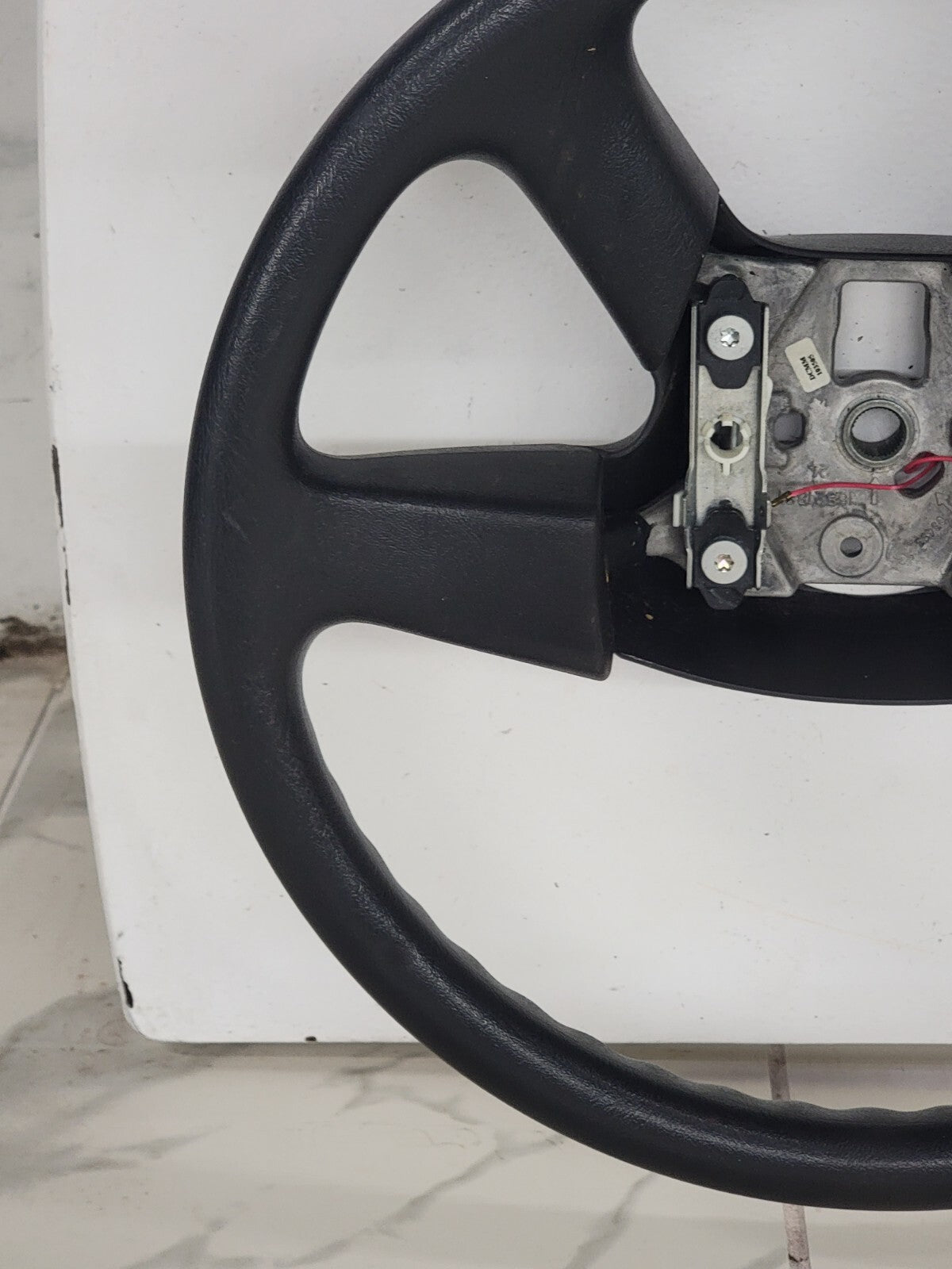 🔥03-06 SILVERADO SIERRA YUKON TAHOE SUBURBAN STEERING WHEEL LEATHER BLACK