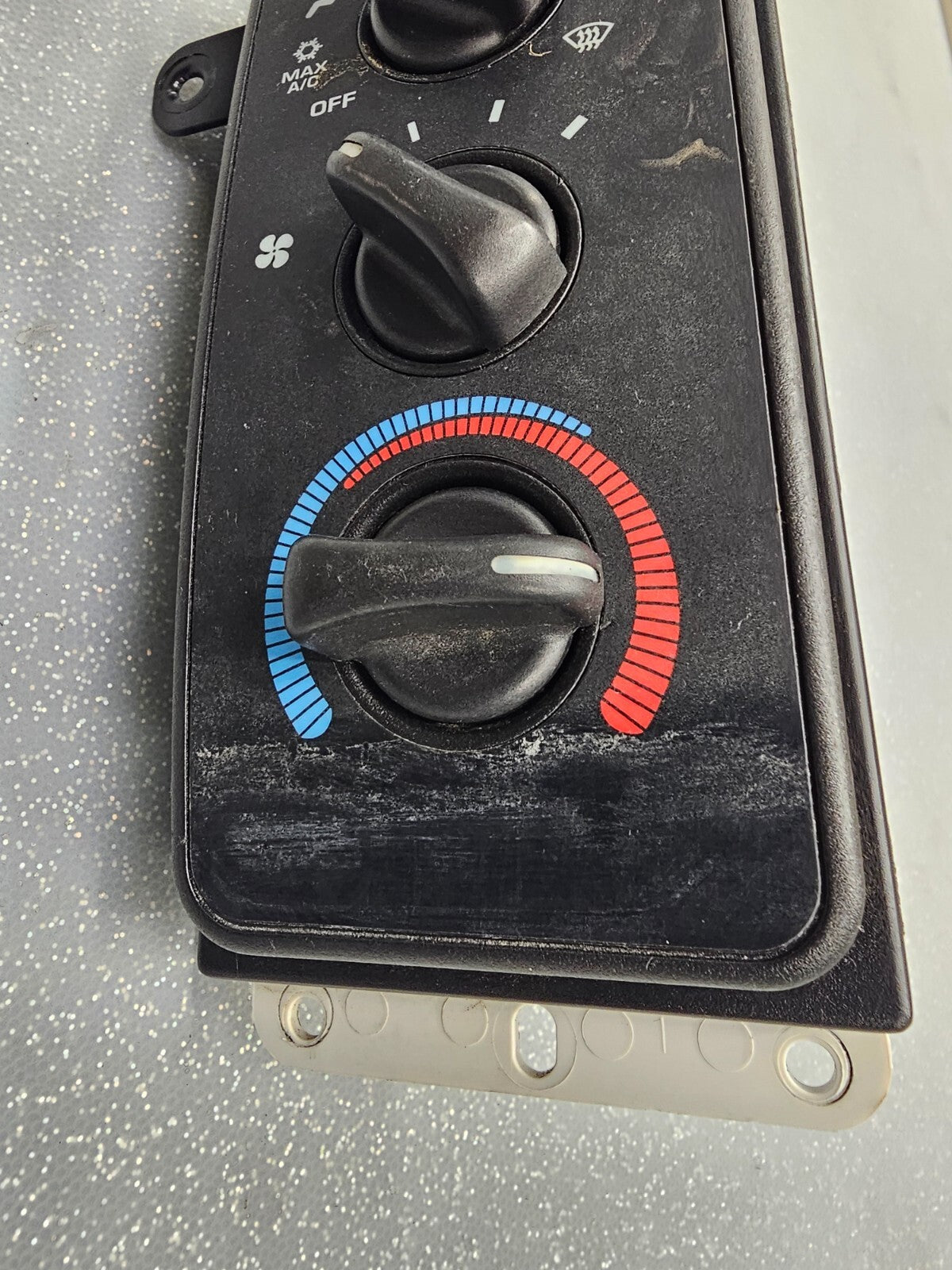 98-01 Dodge RAM Dash AC Heater CLIMATE Temperature Control Conditioner Assembly