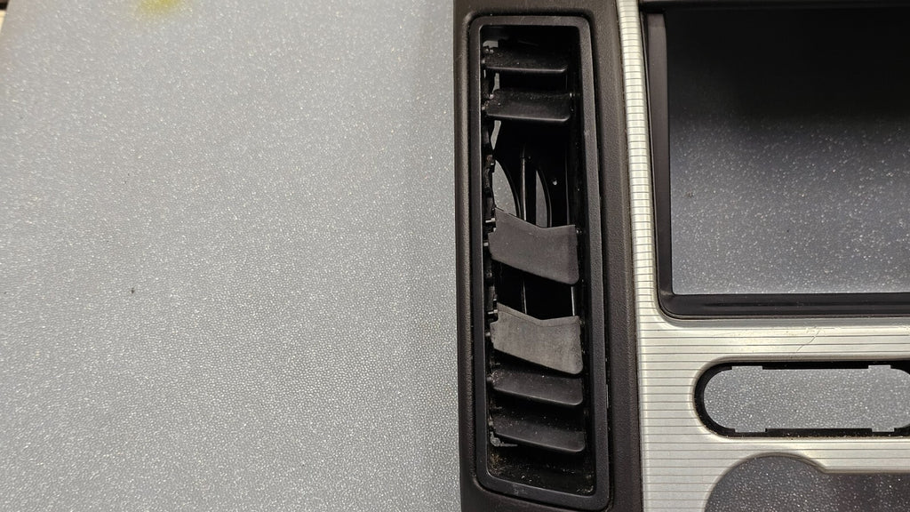 🔥07-10 Edge Center Dash FM Radio Display Bezel Trim Panel Climate Black/Silver