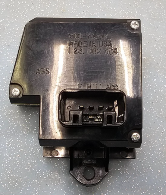 🔥1993-1997 TOYOTA COROLLA DASH DIGITAL CLOCK TIME DISPLAY ASSEMBLY BLACK