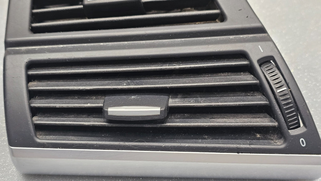 🔥07-13 BMW E70 X5 DASH LEFT DRIVER MASTER AC A/C AIR VENT HEATER PANEL BLACK