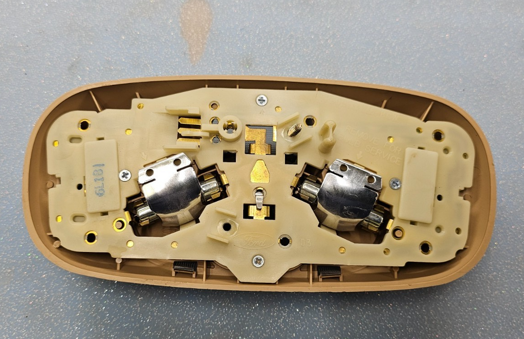 🔥1997-2003 Ford F-150 Dome Light Lamp Interior Tan OEM