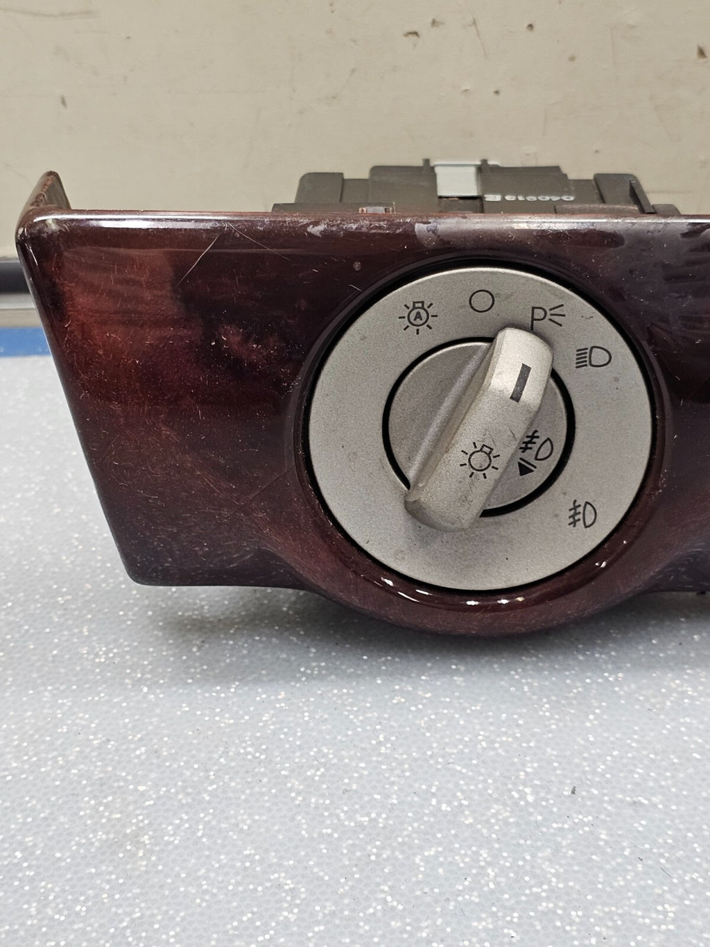 🔥03-05 Lincoln Aviator Dash Headlight Lamp Control Switch Assembly Woodgrain