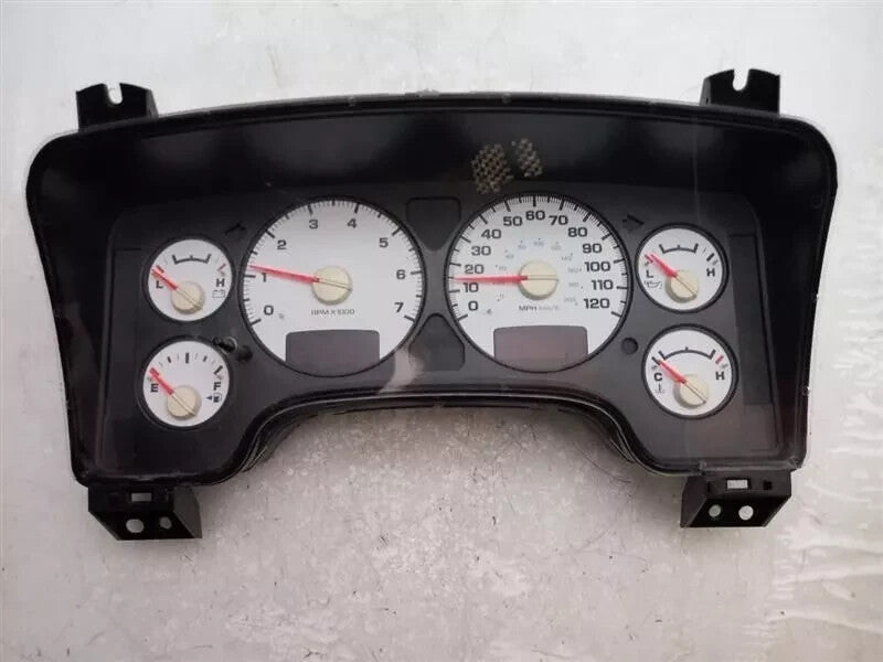 🔥04-05 Dodge Ram Truck Dash Instrument Cluster Speedometer Tachometer Assembly