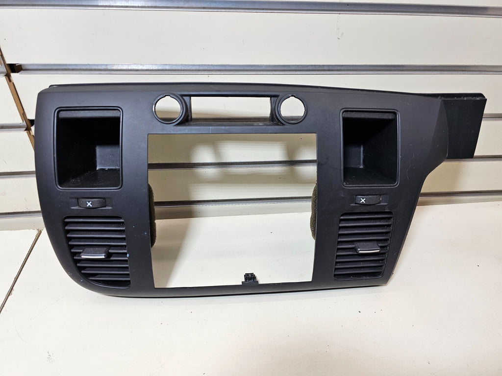 🔥07-14 Silverado SIERRA Center Dash Radio Bezel AC Climate Trim Panel BLACK B6