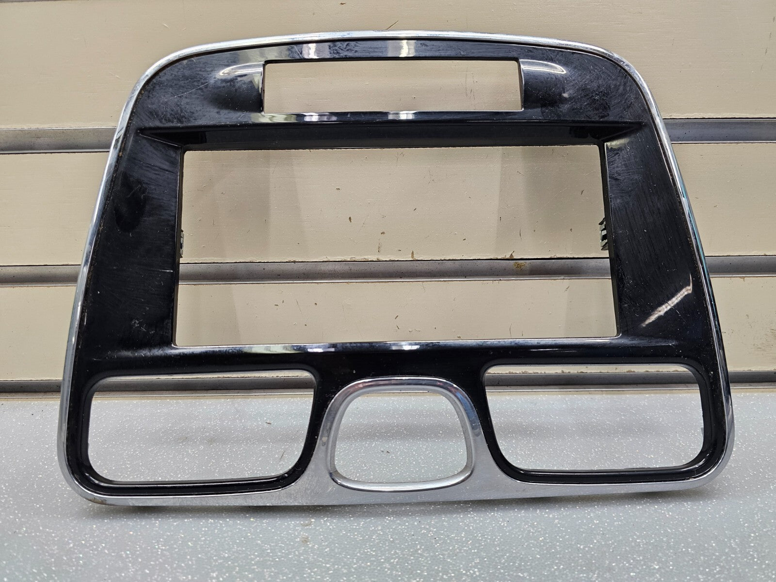 🔥11-14 Chrysler 200 Radio Climate Dash Trim Bezel with Traction Control BLACK