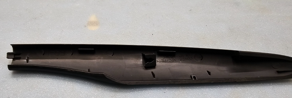 🔥03-07 NISSAN MURANO LUGGAGE ROOF RACK LEFT FRONT END CAP COVER TRIM BLACK OEM