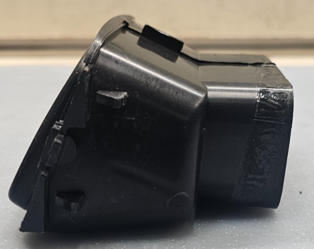 🔥01-07 ESCAPE MARINER RIGHT PASSENGER DASH AC A/C HVAC HEATER AIR VENT BLACK