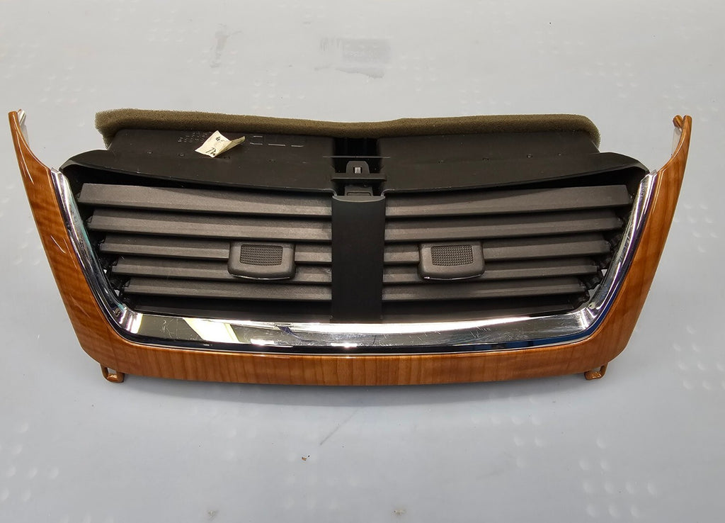🔥08-12 Chevy MALIBU Dash Heater AIR VENT Front Center Bezel Trim WOODGRAIN