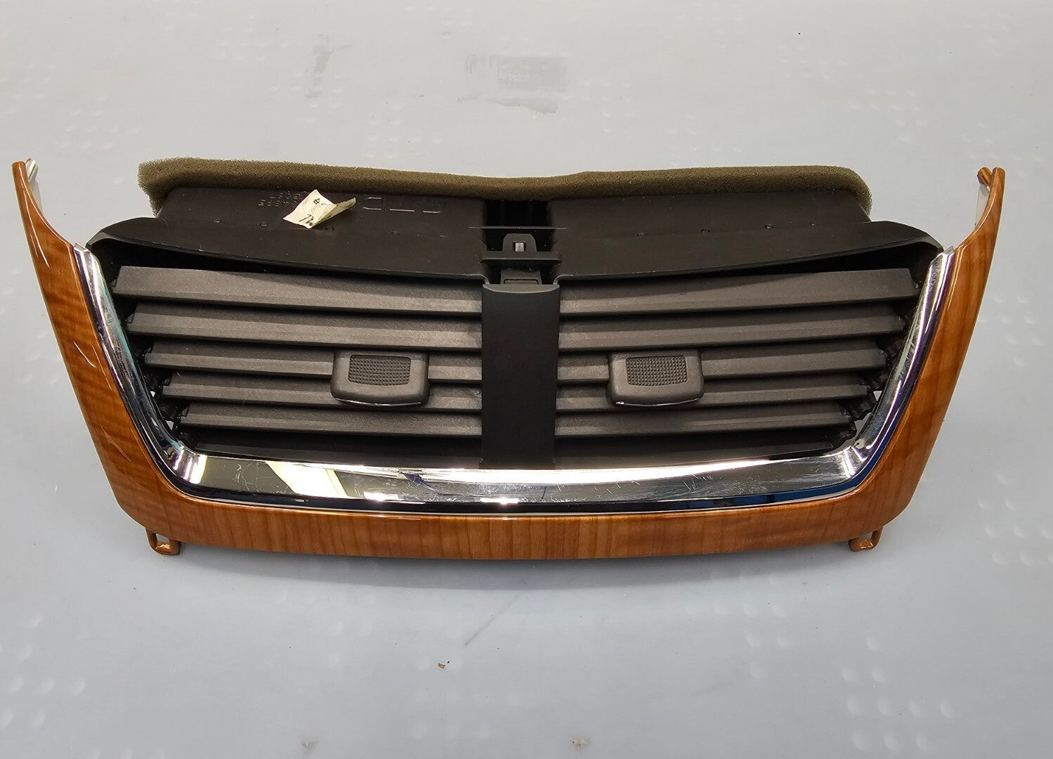 🔥08-12 Chevy MALIBU Dash Heater AIR VENT Front Center Bezel Trim WOODGRAIN