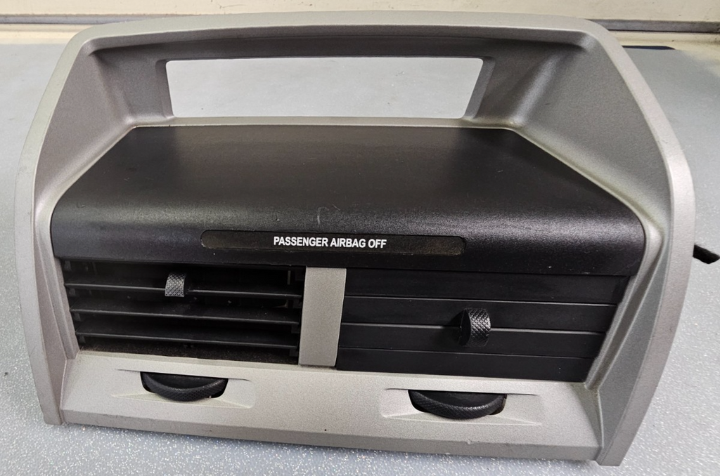 🔥08-12 FORD ESCAPE DASH CENTER Air Vents Bezel Heater Conditioning Silver/Black