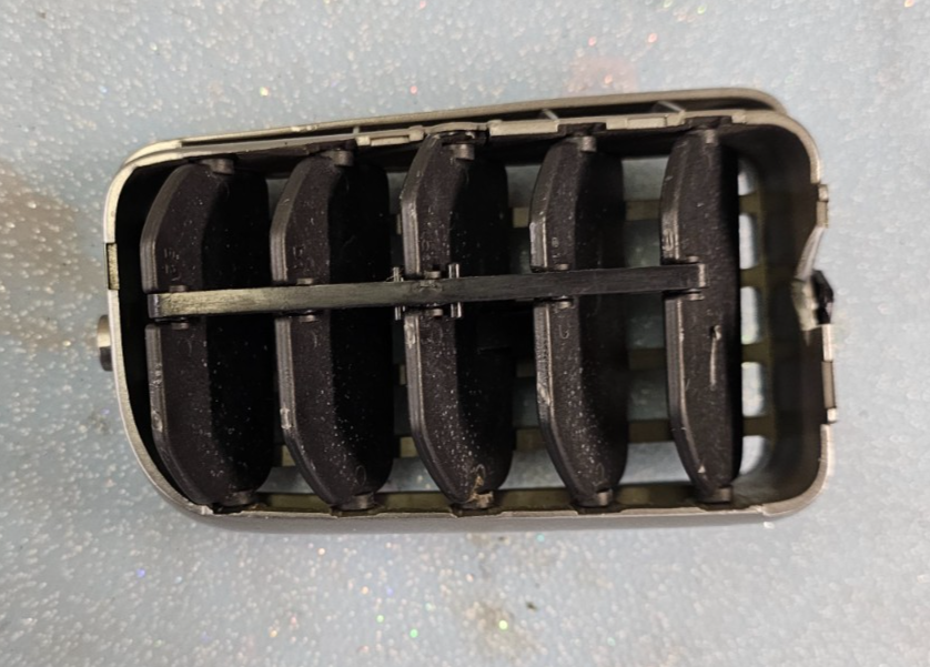🔥03-08 Subaru Forester Dash Left Side Air Vent Heater AC A/C HVAC Grill Silver