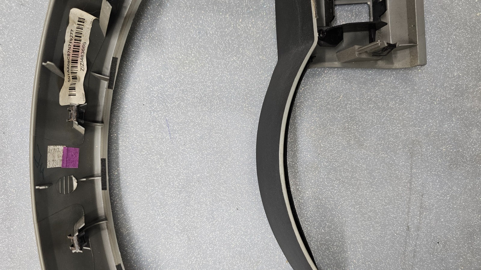 🔥04-07 INFINITI QX56 DASH SPEEDOMETER INSTRUMENT CLUSTER BEZEL TRIM SILVER OEM