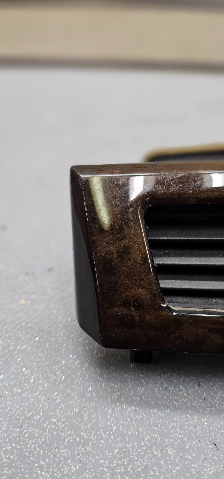 🔥04-10 BMW 535I 525I 530I 550I Dash Left Driver A/C AC Air Vent Heater Wood
