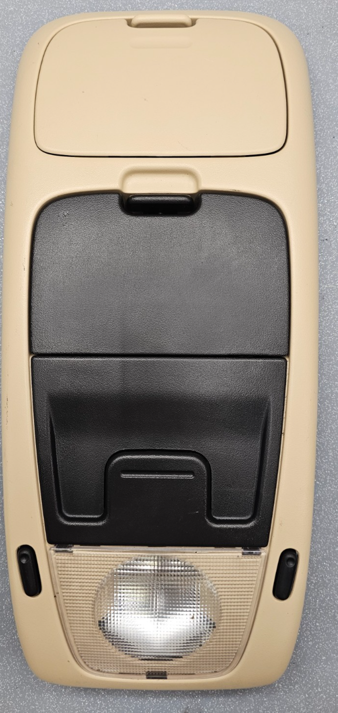 🔥02-10 Explorer Mountaineer Overhead Console Dome Map Light Lamp Storage TAN