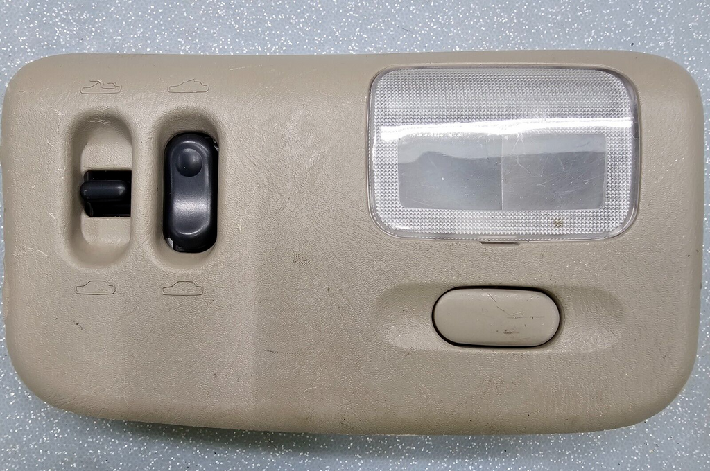 🔥02-06 Nissan Altima Overhead Console Control Unit Dome Map Light Lamp Tan OEM