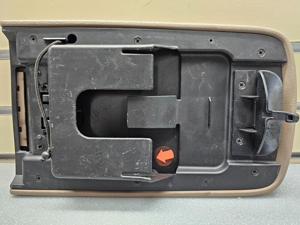 🔥02-05 EXPLORER Mountaineer Center Console Lid Armrest Top Cover Assembly TAN