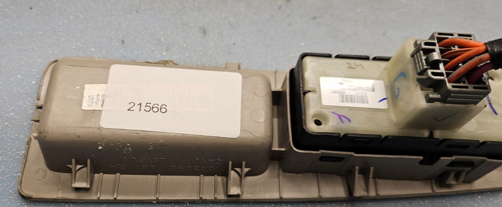 🔥07-14 Charger Dakota Chrysler 200 300 Right Passenger Power Window Switch Gray