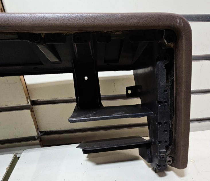 🔥88-94 Silverado SUBURBAN BLAZER Instrument Cluster Gauge Dash Bezel DK TAN C2