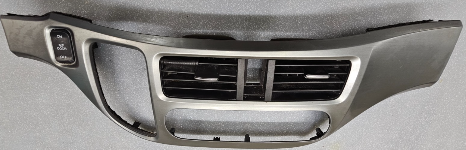 🔥05-10 Honda Odyssey Center Dash Radio Climate Control Bezel Trim Panel Silver