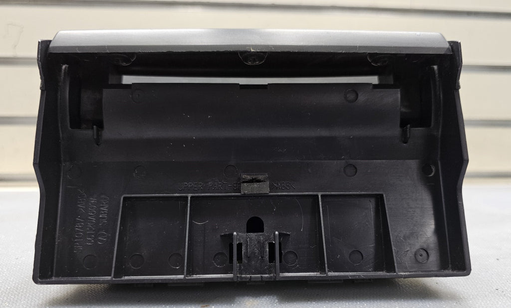 🔥05-09 Legacy Outback Center Dash Trim Bezel Cubby Pocket Storage Black OEM 31