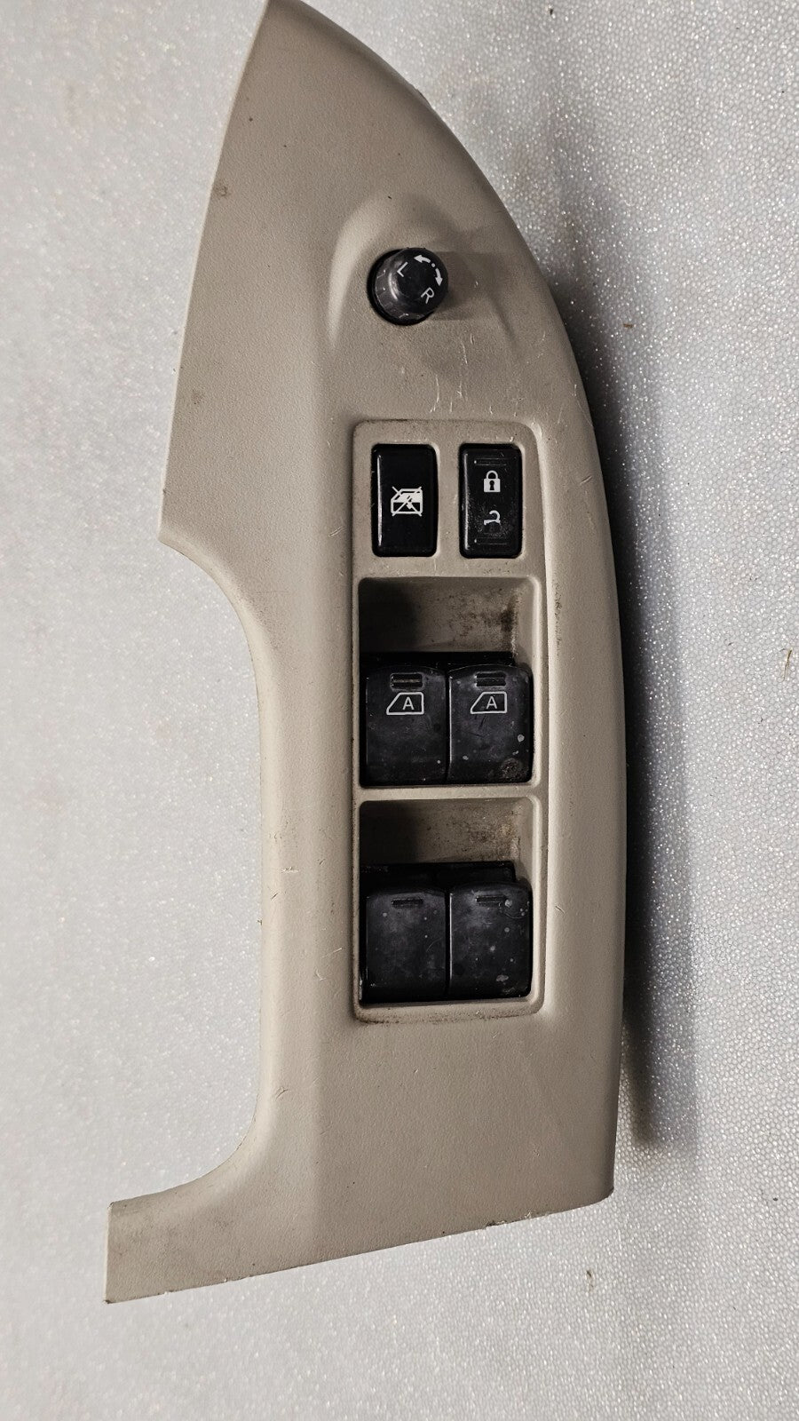 🔥11-17 QUEST FRONT LEFT DRIVER MASTER Window Door Switch Bezel  Panel Tan