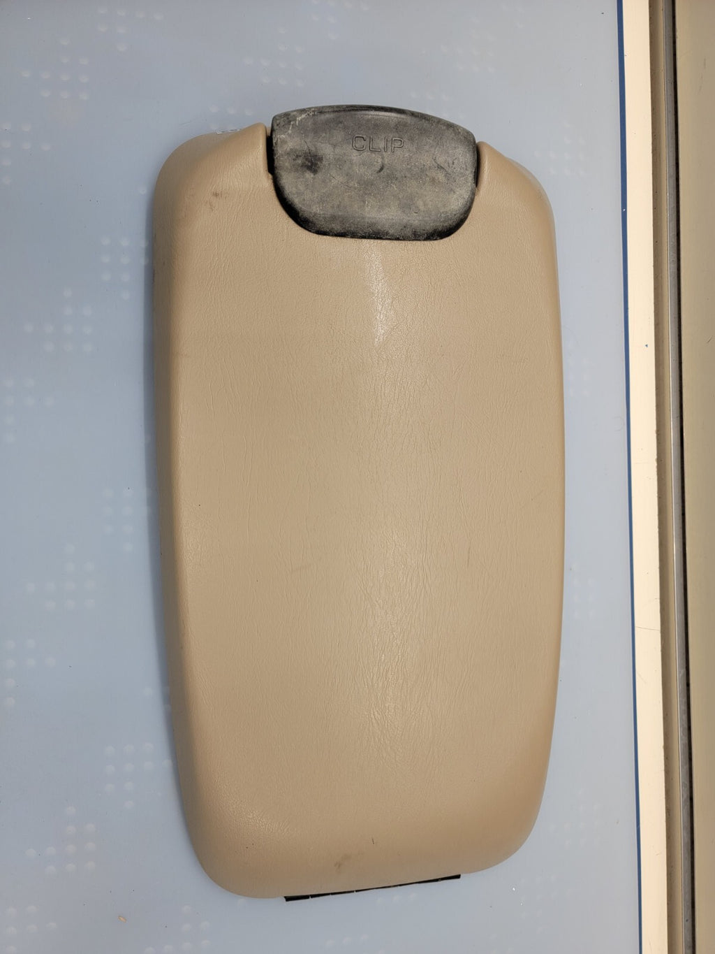🔥99-07 Ford Excursion F250 F350 Front Center Console Lid TAN OEM