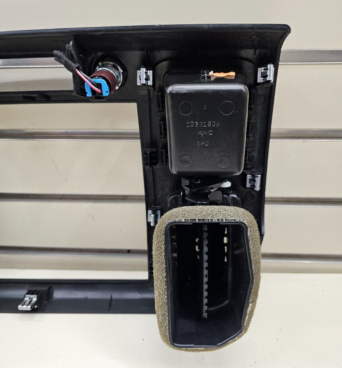 🔥07-14 Silverado SIERRA Center Dash Radio Bezel AC Climate Trim Panel Black B6