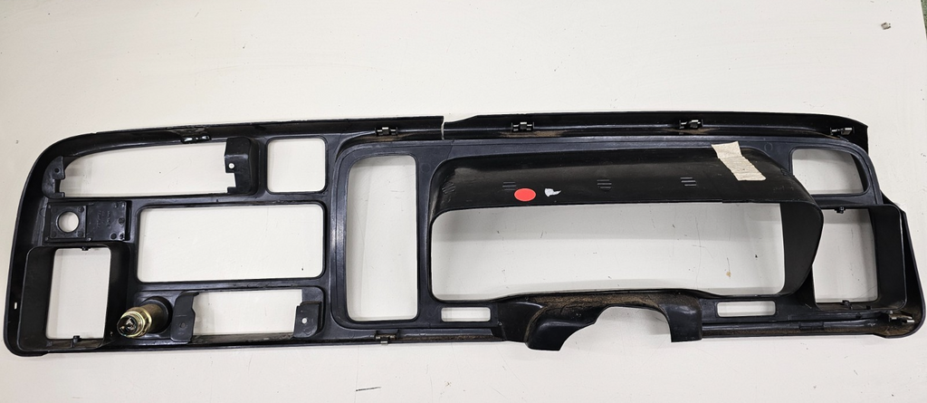 🔥94-97 Dodge Ram Dash Instrument Speedometer Cluster Trim Bezel Panel Black
