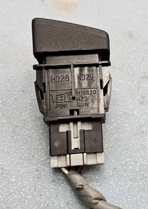 🔥03-08 Honda Pilot Accord Emergency Hazard Light Control Switch Unit Black OEM