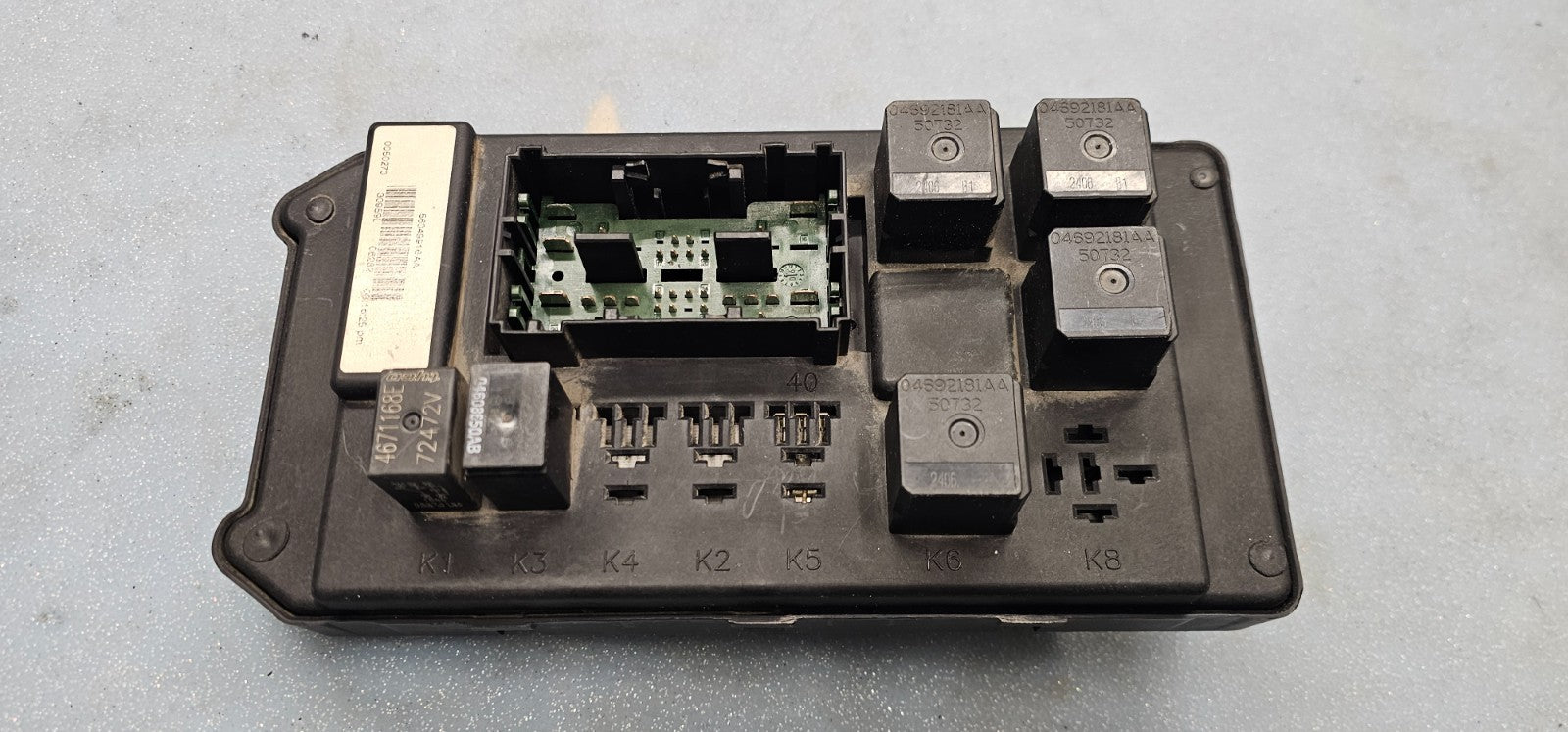 🔥2007 Commander Grand Cherokee Relay Fuse Box Body Control Module Junction Unit